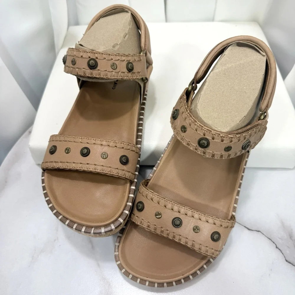 Lucky Brand Sandals Women’s Leather Upper Size 10M - Picture 15 of 16